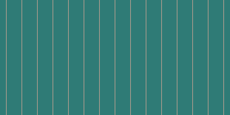 #2f7b76, #caa393 vertical lines, two pixels wide, fifty-two pixels apart