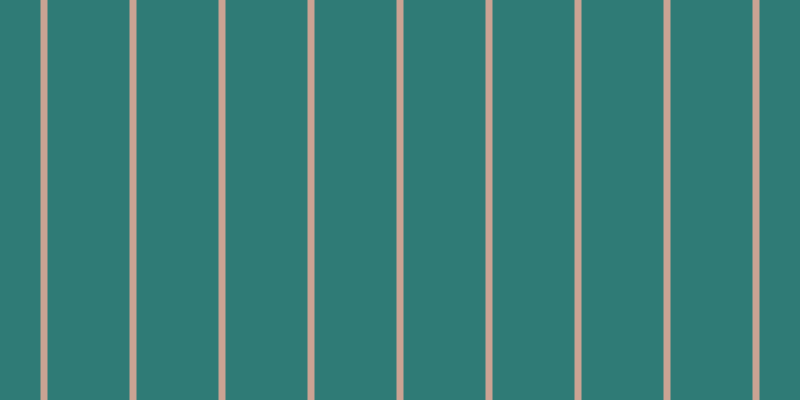 #2f7b76, #caa393 vertical lines, seven pixels wide, eighty-two pixels apart