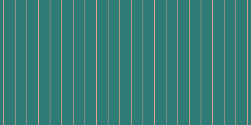 #2f7b76, #eba393 vertical lines, two pixels wide, thirty-five pixels apart