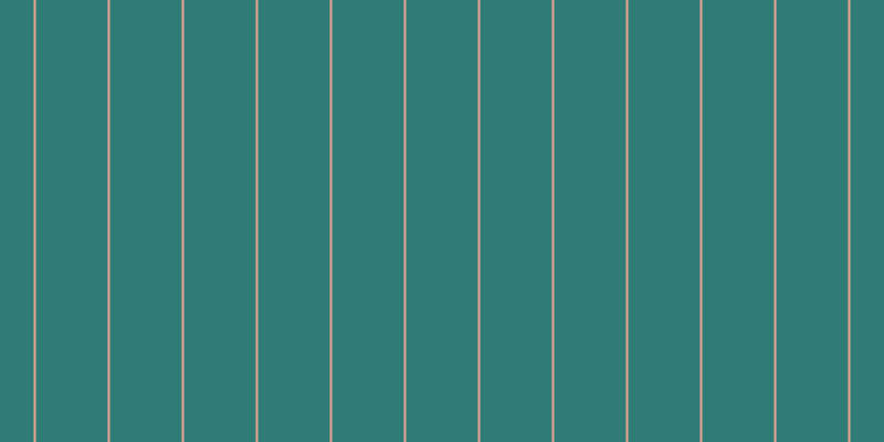 #2f7b76, #eba393 vertical lines, two pixels wide, sixty-five pixels apart