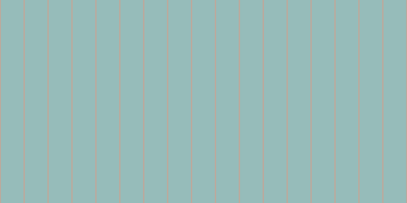 #2f7b76 (50%), #caa393 vertical lines, two pixels wide, forty-five pixels apart