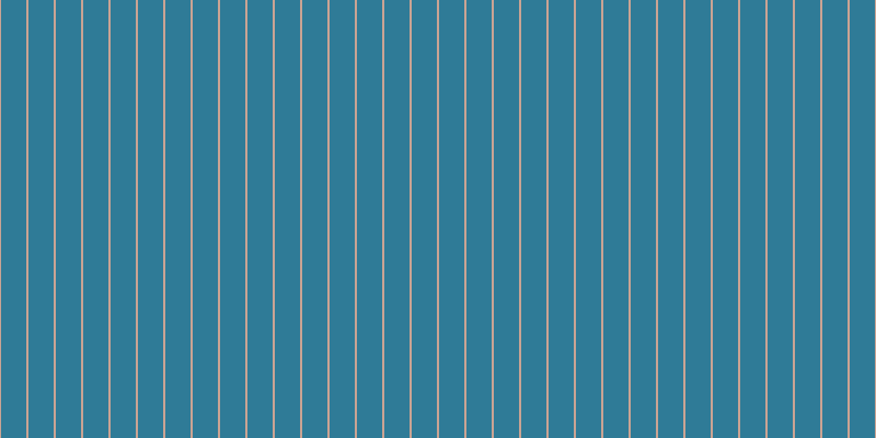 #2f7b97, #caa393 vertical lines, two pixels wide, twenty-three pixels apart