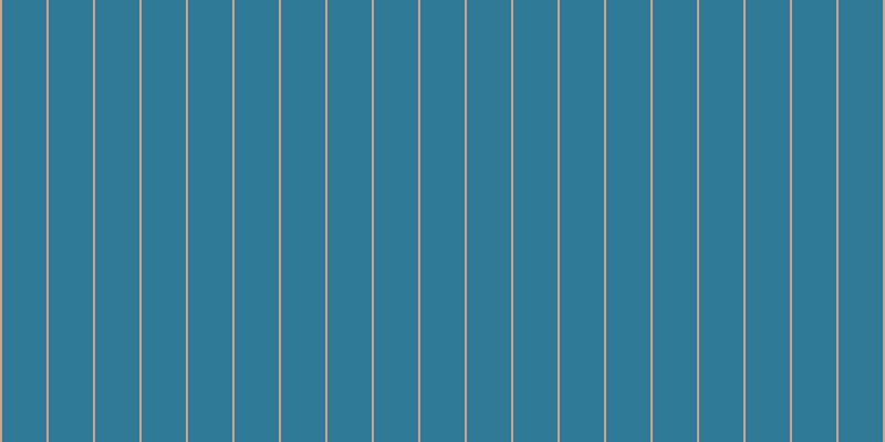 #2f7b97, #caa393 vertical lines, two pixels wide, forty pixels apart