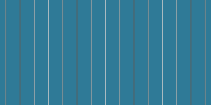 #2f7b97, #caa393 vertical lines, two pixels wide, fifty-two pixels apart