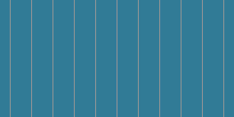 #2f7b97, #caa393 vertical lines, two pixels wide, seventy-one pixels apart