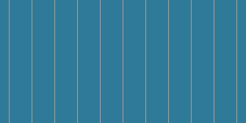 #2f7b97, #caa393 vertical lines, two pixels wide, seventy-two pixels apart