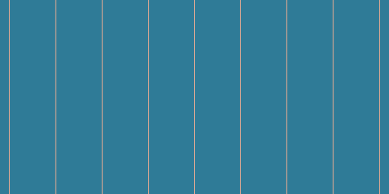 #2f7b97, #caa393 vertical lines, two pixels wide, ninety-three pixels apart