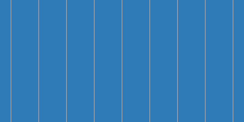 #2f7bb8, #caa393 vertical lines, two pixels wide, eighty-nine pixels apart