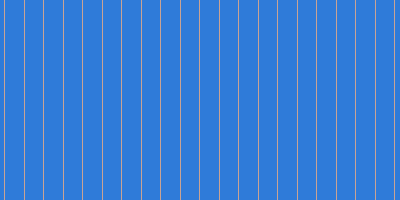 #2f7bd9, #caa393 vertical lines, two pixels wide, thirty-seven pixels apart
