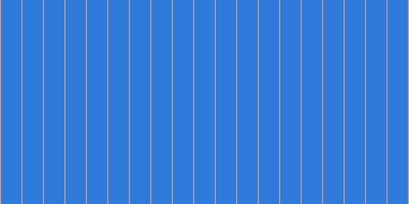 #2f7bd9, #caa393 vertical lines, two pixels wide, forty pixels apart