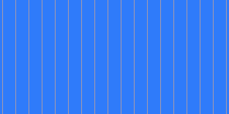 #2f7bfa, #caa393 vertical lines, two pixels wide, forty-four pixels apart