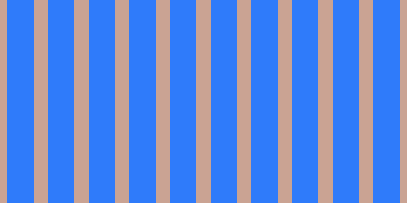 #2f7bfa, #caa393 vertical lines, twenty-eight pixels wide, fifty-two pixels apart