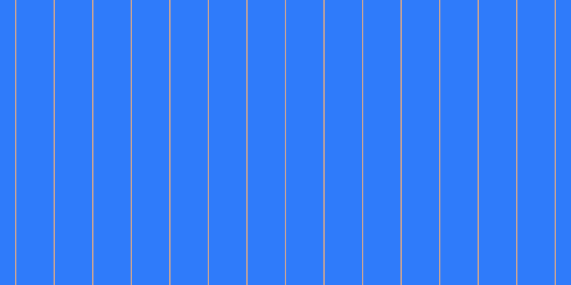 #2f7bfa, #caa393 vertical lines, two pixels wide, fifty-two pixels apart