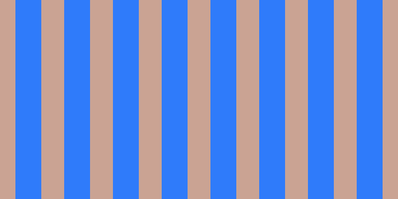 #2f7bfa, #caa393 vertical lines, forty-six pixels wide, fifty-two pixels apart