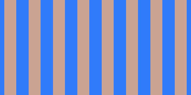 #2f7bfa, #caa393 vertical lines, fifty pixels wide, fifty-two pixels apart