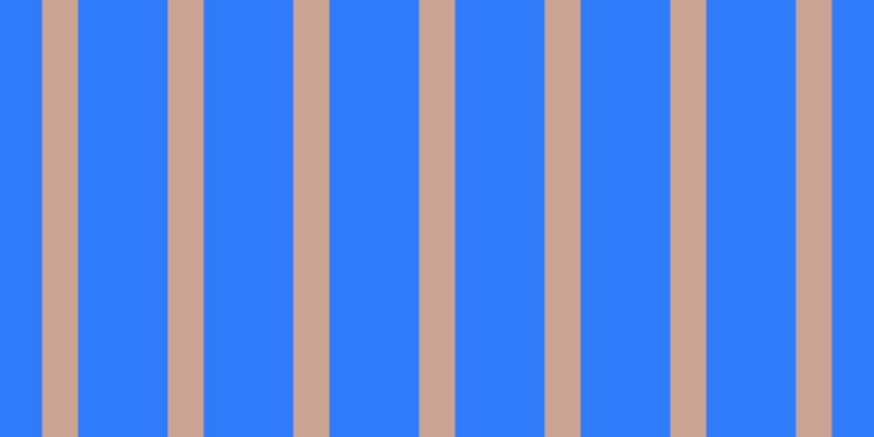 #2f7bfa, #caa393 vertical lines, thirty-three pixels wide, eighty-two pixels apart