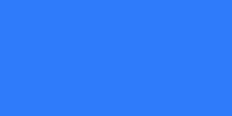 #2f7bfa, #caa393 vertical lines, two pixels wide, ninety-eight pixels apart