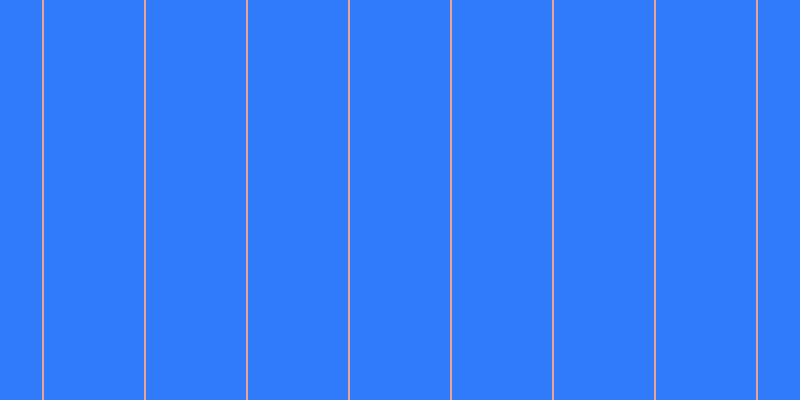 #2f7bfa, #eba393 vertical lines, two pixels wide, one hundred pixels apart
