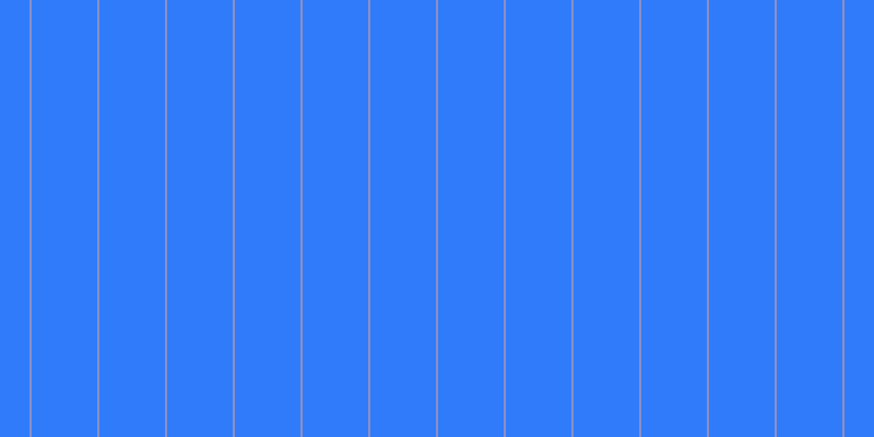 #2f7bfa, #eba393 vertical lines, one pixels wide, sixty-one pixels apart