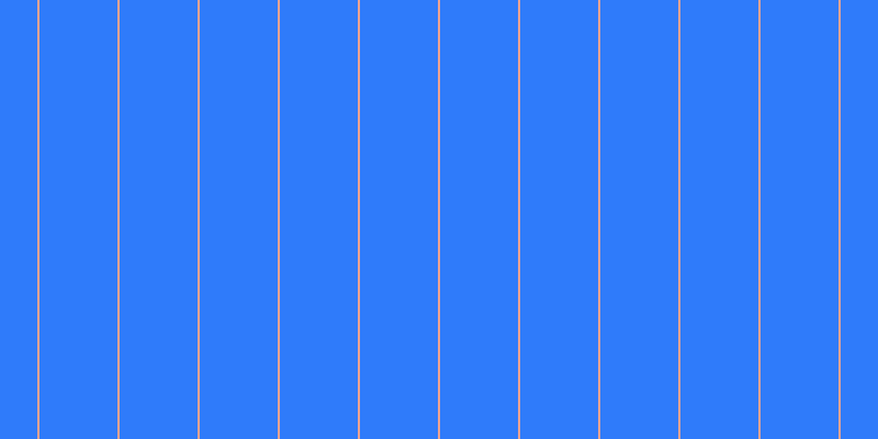 #2f7bfa, #eba393 vertical lines, two pixels wide, seventy-one pixels apart