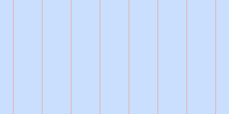 #2f7bfa (25%), #eba393 vertical lines, two pixels wide, ninety-nine pixels apart
