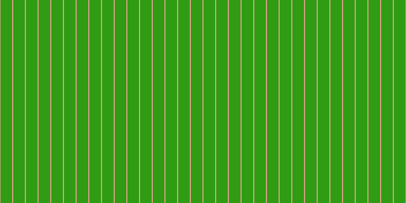 #2f9c13, #eba393 vertical lines, two pixels wide, twenty-three pixels apart