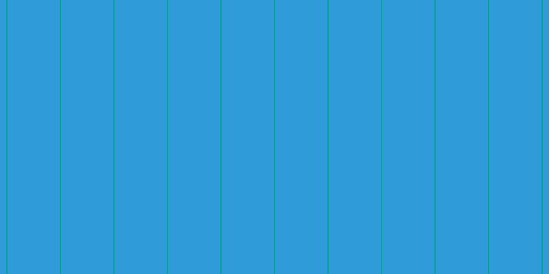 #2f9cd9, #04a393 vertical lines, two pixels wide, seventy-six pixels apart