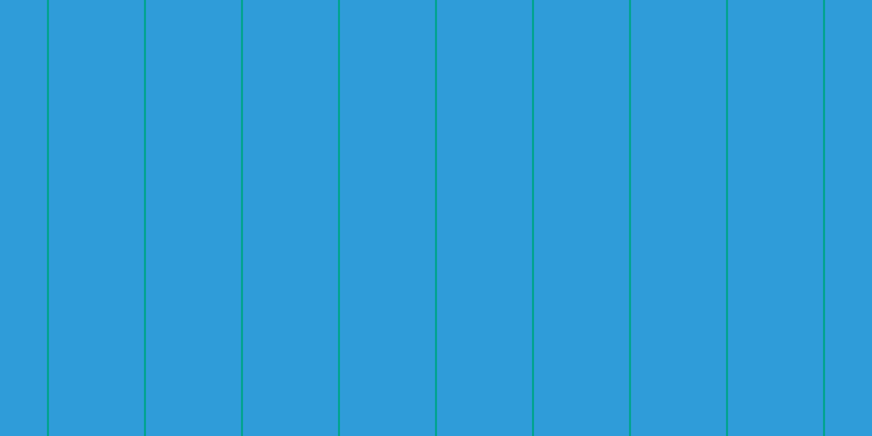 #2f9cd9, #04a393 vertical lines, two pixels wide, eighty-seven pixels apart