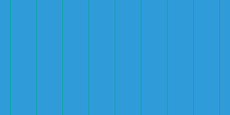 #2f9cd9, #04a393 vertical lines, two pixels wide, eighty-nine pixels apart