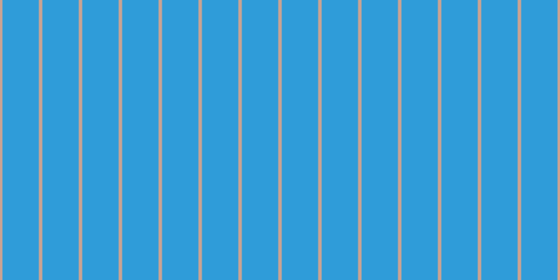 #2f9cd9, #caa393 vertical lines, five pixels wide, fifty-two pixels apart
