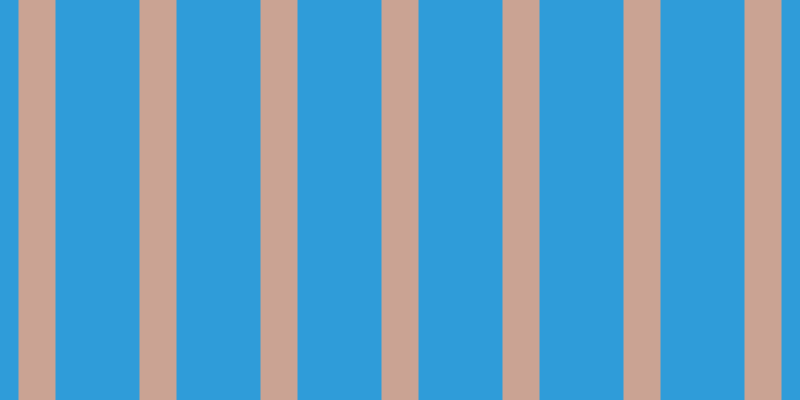 #2f9cd9, #caa393 vertical lines, thirty-seven pixels wide, eighty-four pixels apart