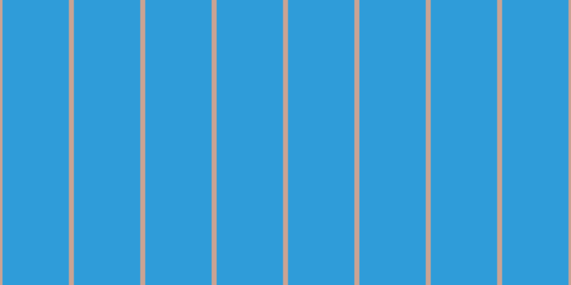 #2f9cd9, #caa393 vertical lines, seven pixels wide, ninety-three pixels apart