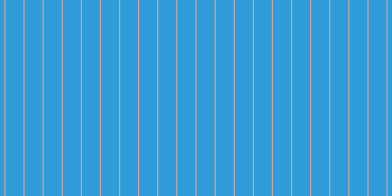 #2f9cd9, #eba393 vertical lines, two pixels wide, thirty-seven pixels apart
