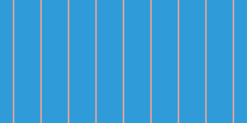 #2f9cd9, #eba393 vertical lines, five pixels wide, eighty-four pixels apart