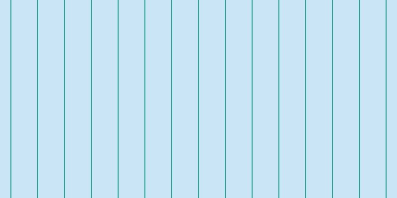 #2f9cd9 (25%), #25a393 vertical lines, two pixels wide, fifty-two pixels apart