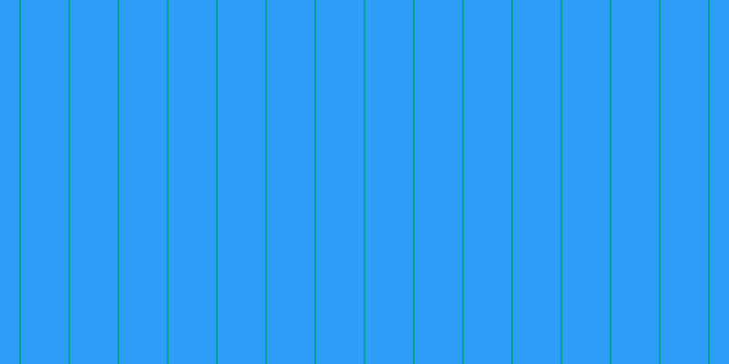 #2f9cfa, #04a393 vertical lines, two pixels wide, fifty-two pixels apart