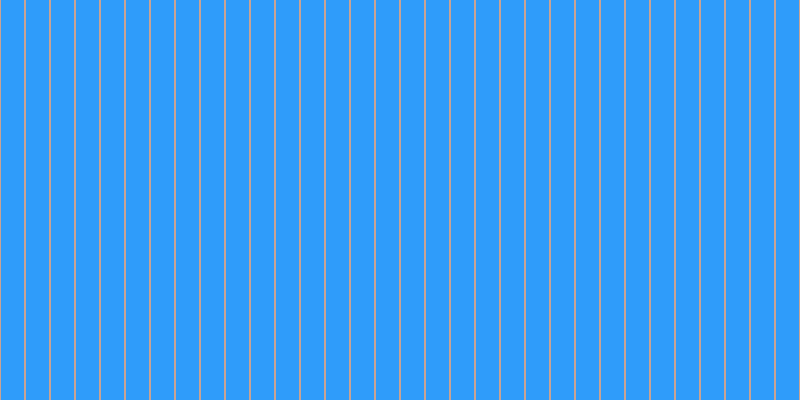 #2f9cfa, #caa393 vertical lines, two pixels wide, twenty-three pixels apart