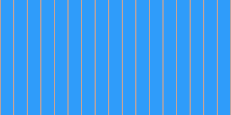 #2f9cfa, #caa393 vertical lines, four pixels wide, forty-three pixels apart