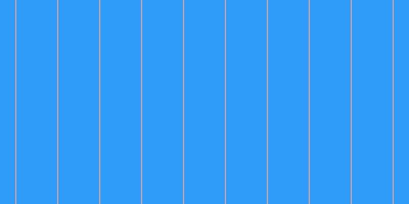 #2f9cfa, #eba393 vertical lines, two pixels wide, eighty pixels apart