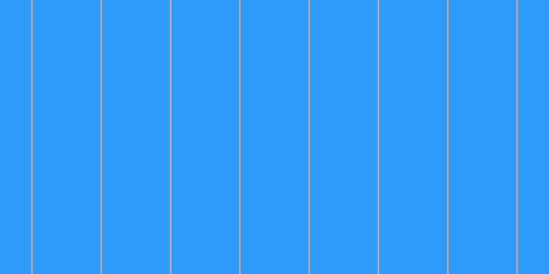 #2f9cfa, #eba393 vertical lines, two pixels wide, ninety-nine pixels apart