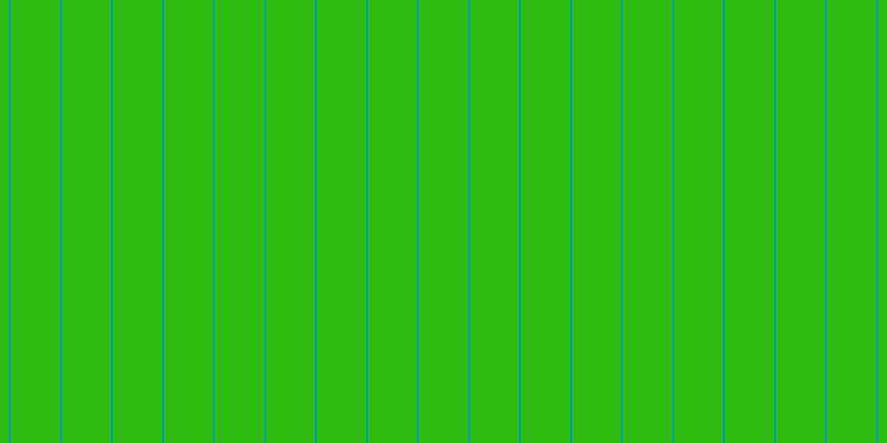 #2fbd13, #04a393 vertical lines, two pixels wide, forty-four pixels apart