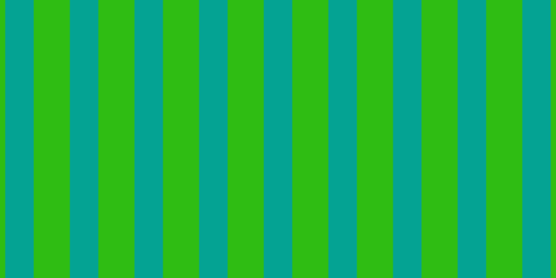 #2fbd13, #04a393 vertical lines, forty-one pixels wide, fifty-two pixels apart