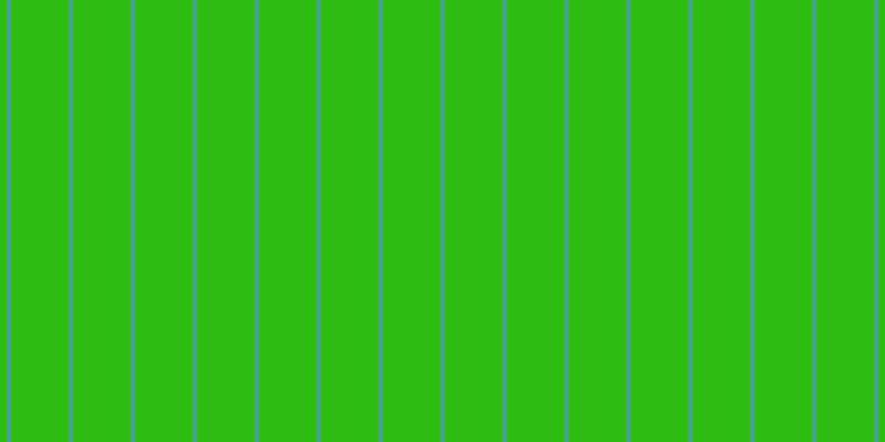 #2fbd13, #46a393 vertical lines, four pixels wide, fifty-two pixels apart