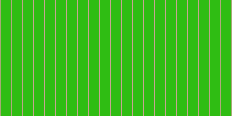 #2fbd13, #caa393 vertical lines, two pixels wide, thirty-six pixels apart