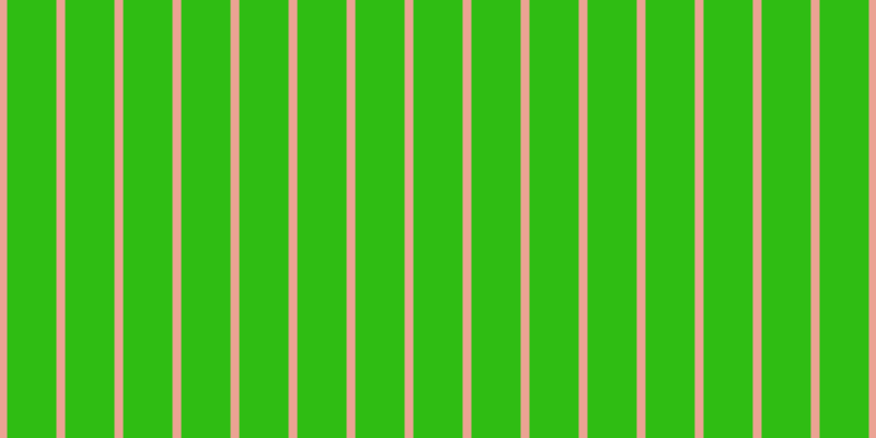 #2fbd13, #eba393 vertical lines, eight pixels wide, forty-five pixels apart