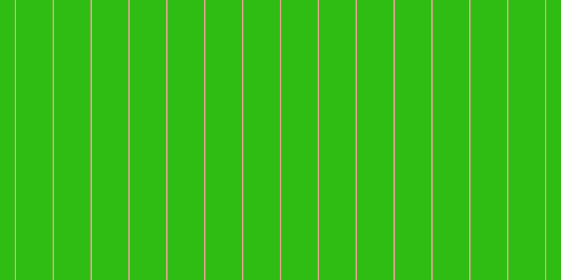 #2fbd13, #eba393 vertical lines, two pixels wide, fifty-two pixels apart