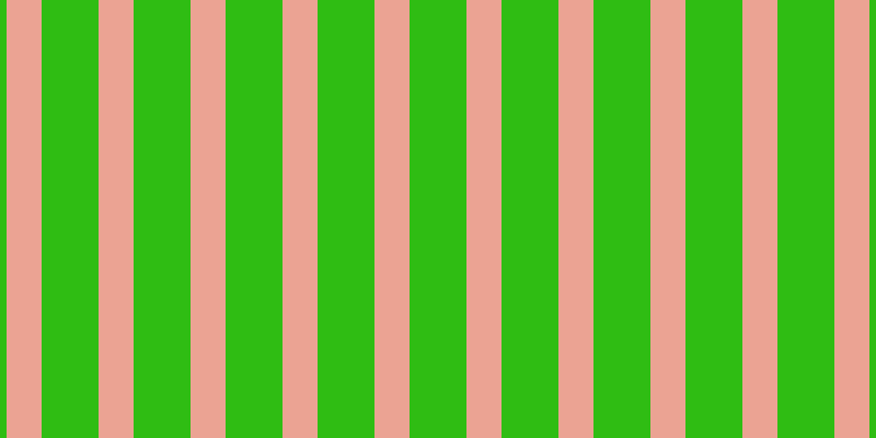 #2fbd13, #eba393 vertical lines, thirty-two pixels wide, fifty-two pixels apart