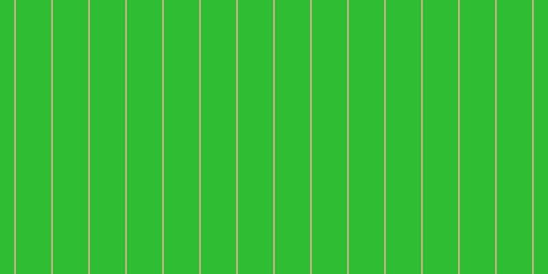 #2fbd34, #eba393 vertical lines, two pixels wide, fifty-two pixels apart