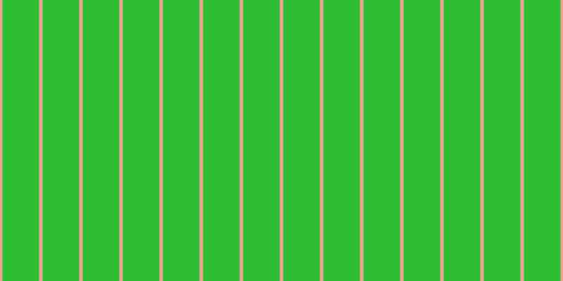 #2fbd34, #eba393 vertical lines, five pixels wide, fifty-two pixels apart