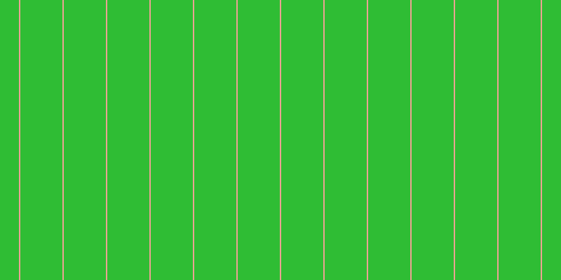 #2fbd34, #eba393 vertical lines, two pixels wide, sixty pixels apart
